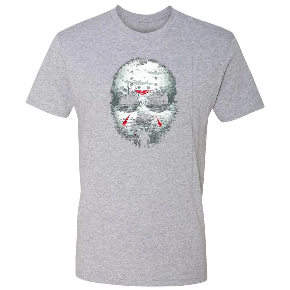 Jason Halloween Mask Horror  Graphic 13th Friday Funny Gift Premium Unisex T-shirt - 9