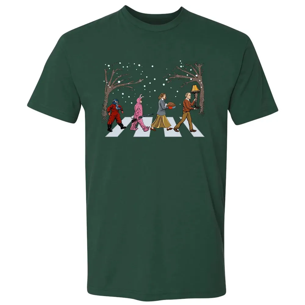 A Christmas Story Road Premium Unisex T-shirt - 12