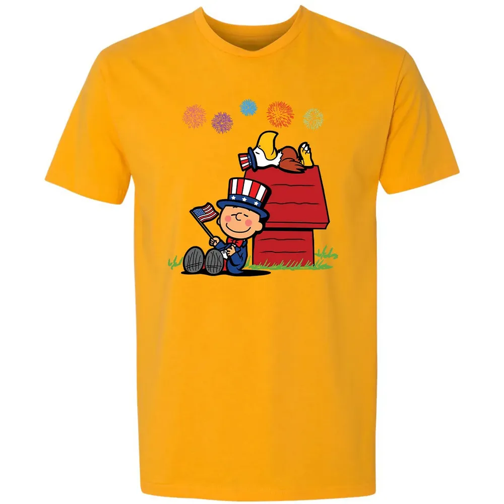 Sleeping Murica Premium Unisex T-shirt - 11