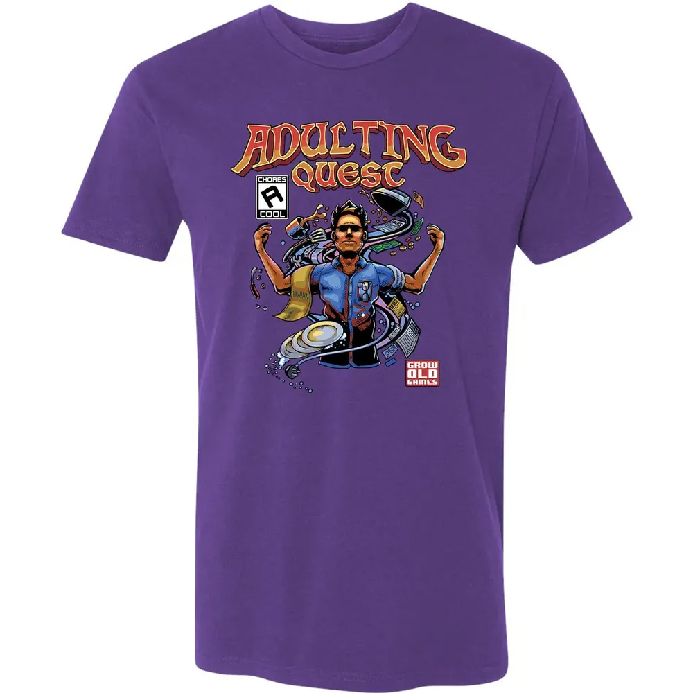 Adulting Quest Premium Unisex T-shirt - 7