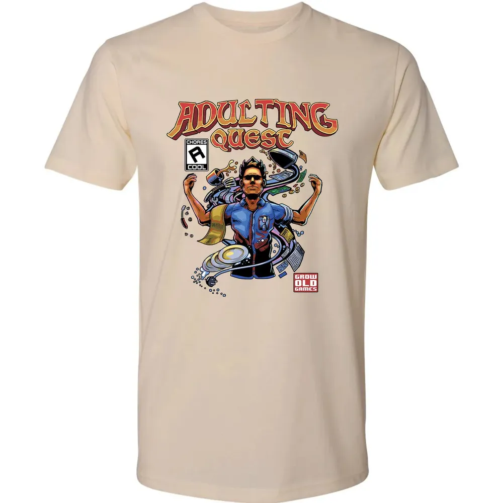 Adulting Quest Premium Unisex T-shirt - 13