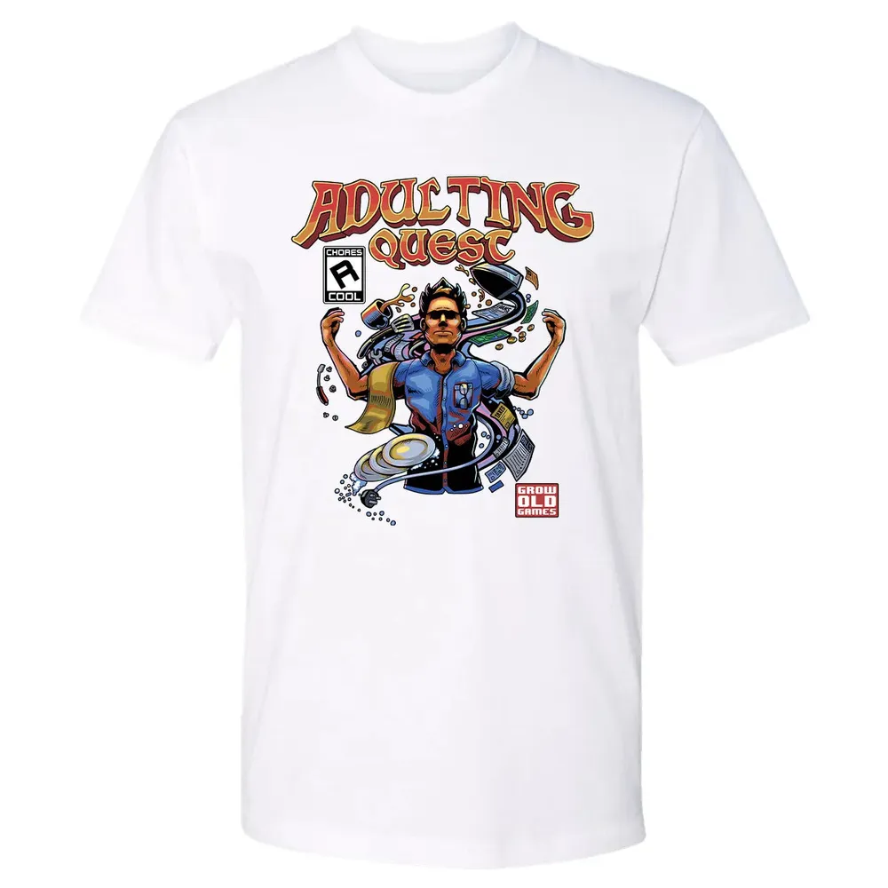 Adulting Quest Premium Unisex T-shirt - 4