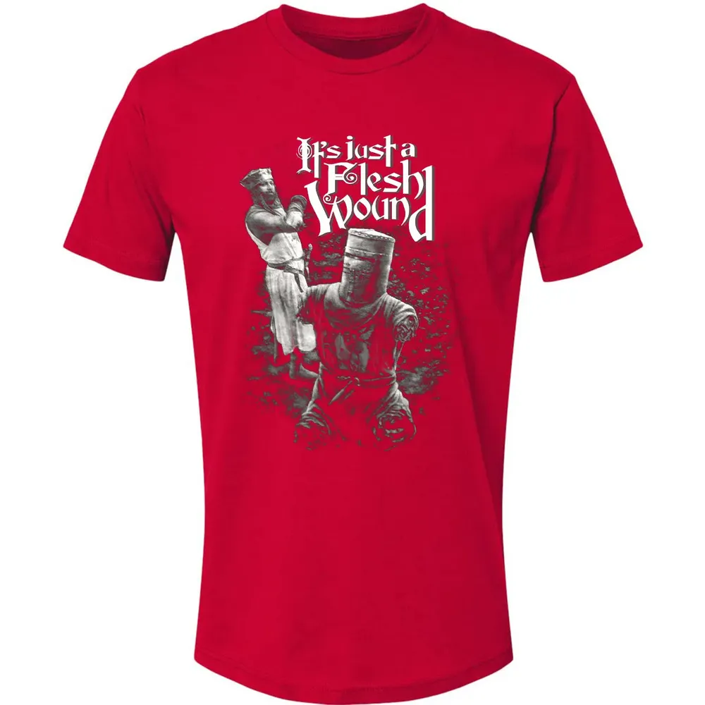 It's Just A Flesh Wound Premium Unisex T-shirt - 6