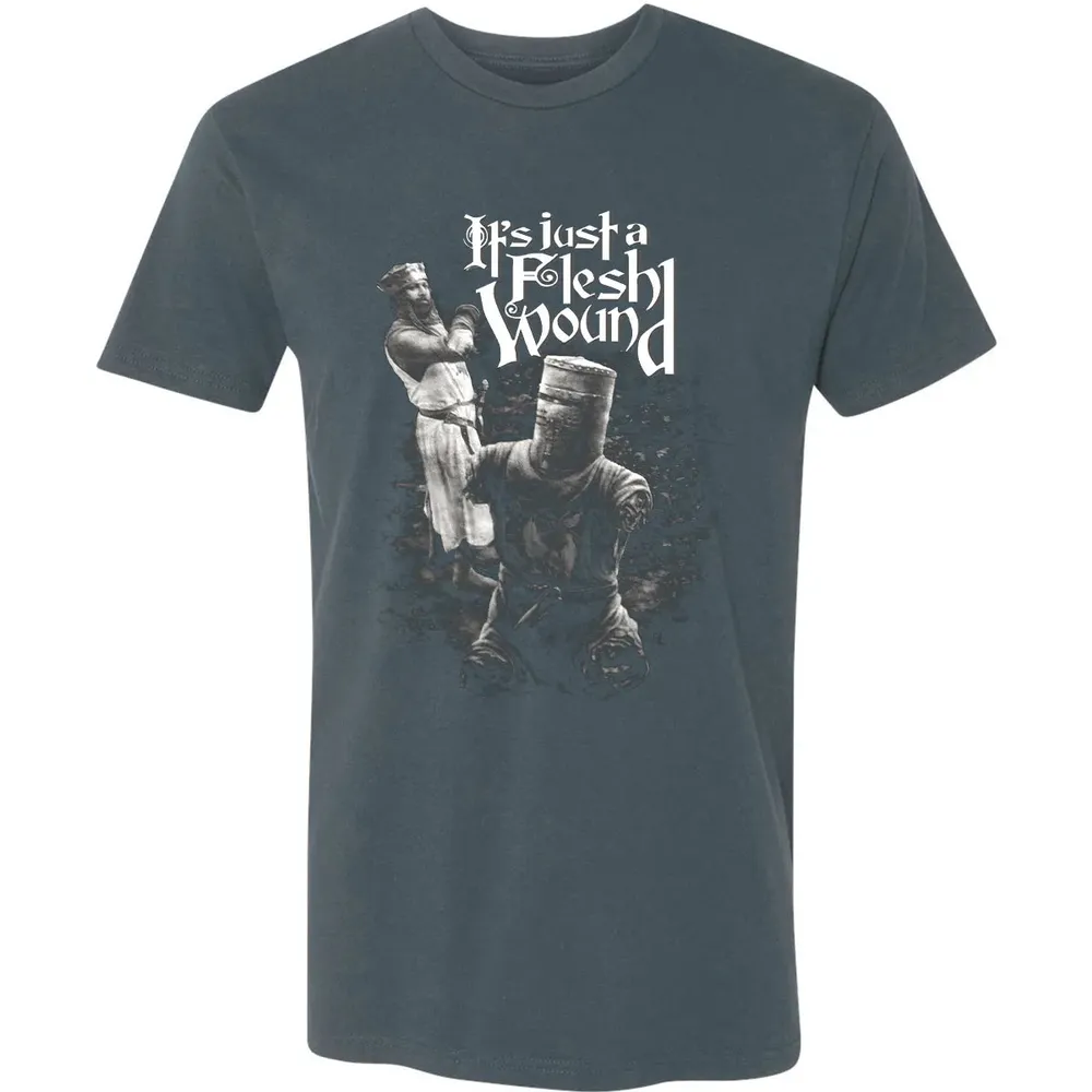It's Just A Flesh Wound Premium Unisex T-shirt - 14