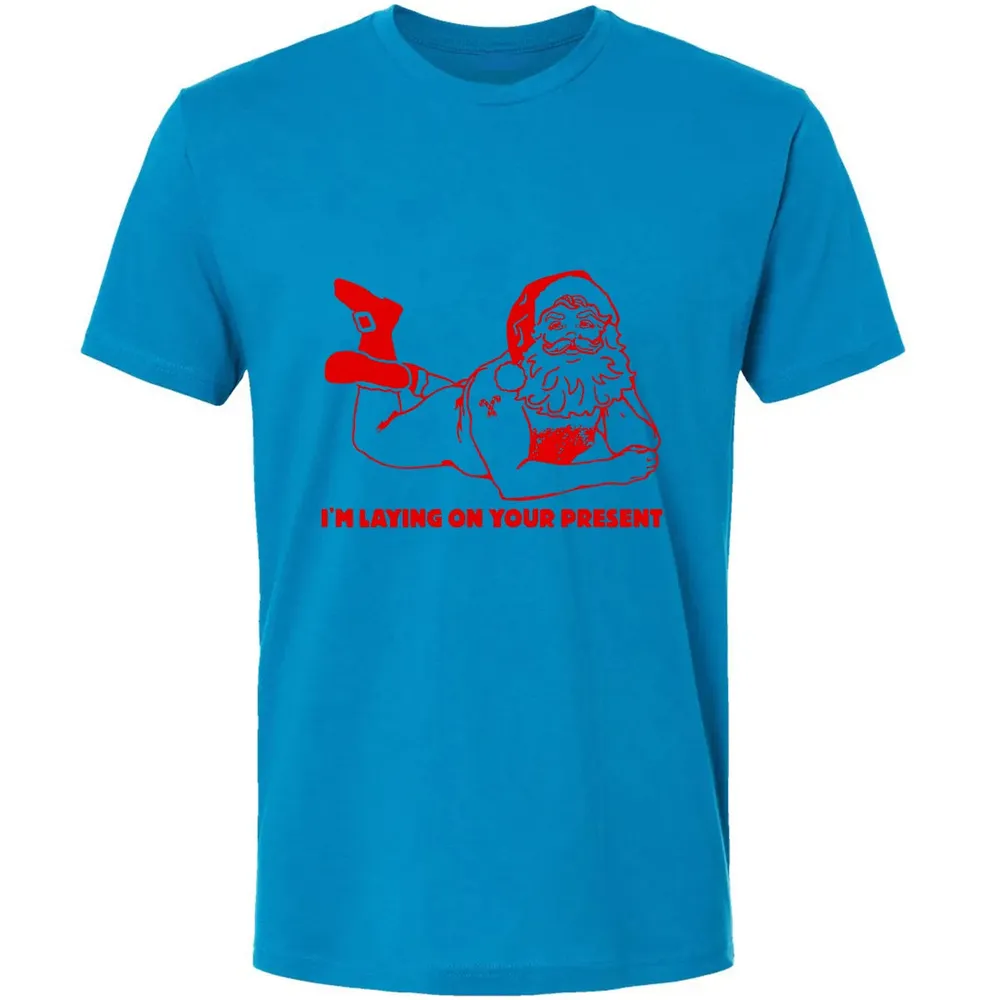 I'm laying on your present Premium Unisex T-shirt - 15