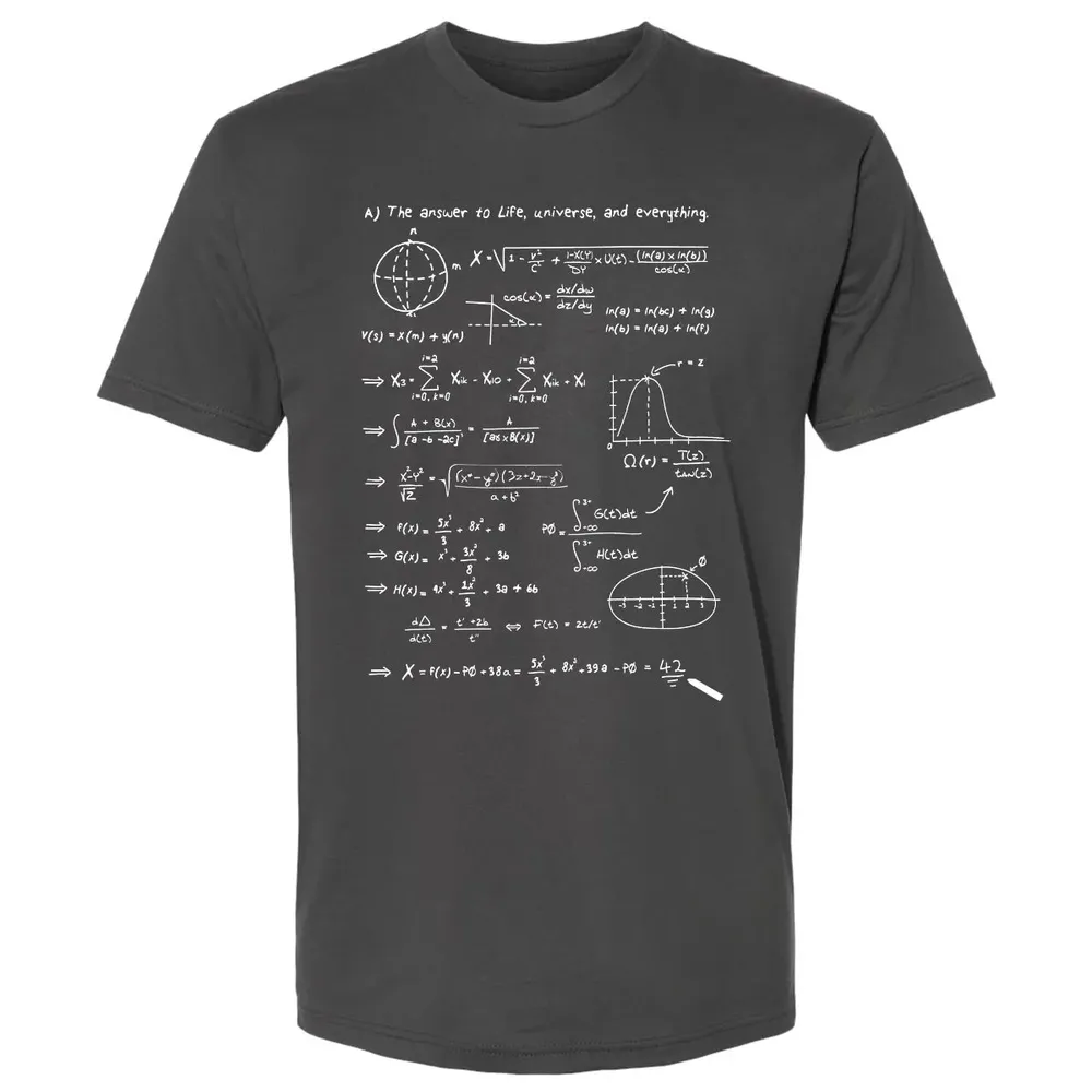 Answer To Life Premium Unisex T-shirt - 8