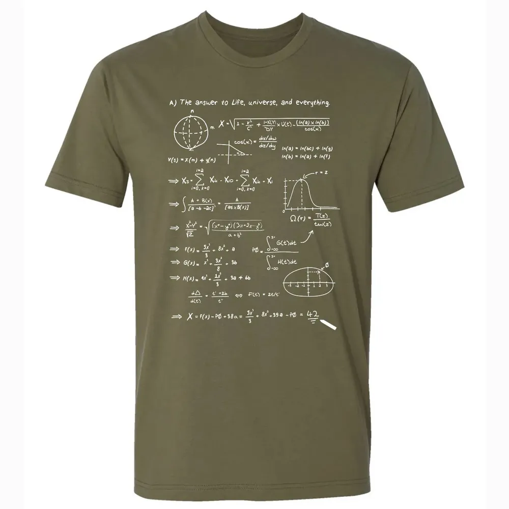 Answer To Life Premium Unisex T-shirt - 5
