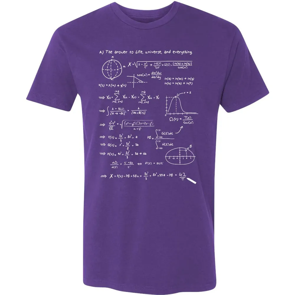 Answer To Life Premium Unisex T-shirt - 7
