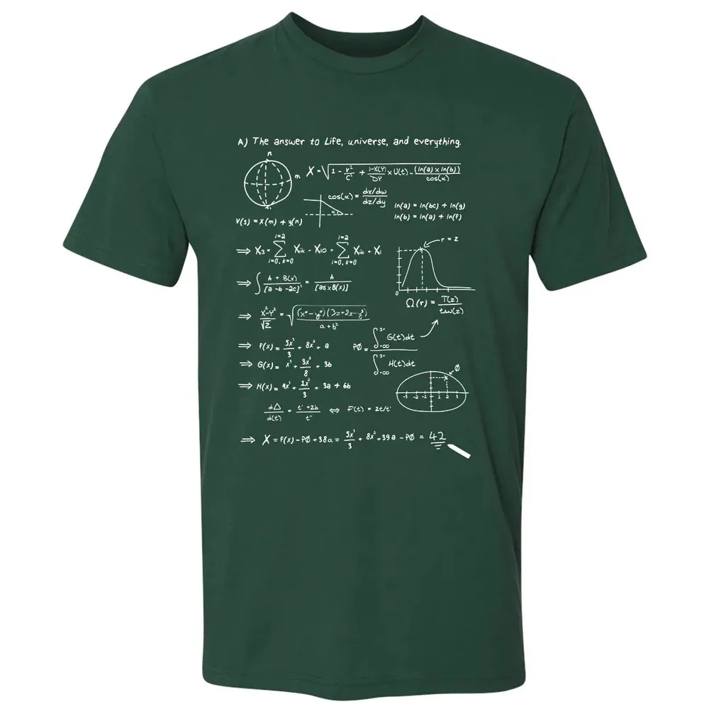 Answer To Life Premium Unisex T-shirt - 12