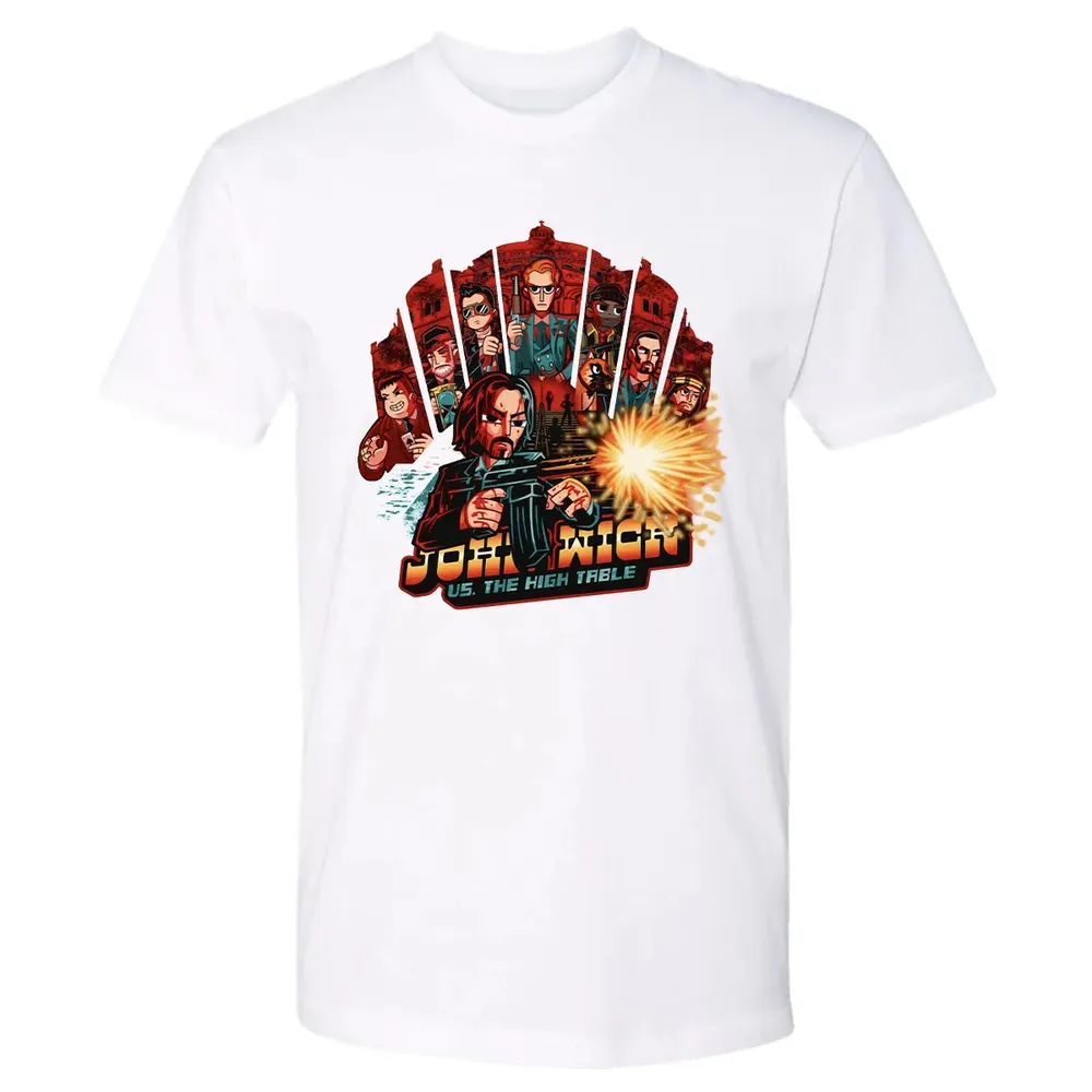 JW vs. High Table Premium Unisex T-shirt - 4