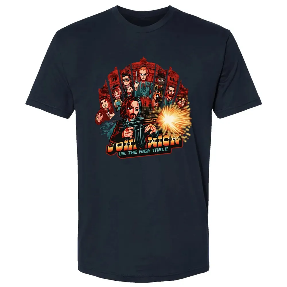 JW vs. High Table Premium Unisex T-shirt - 2