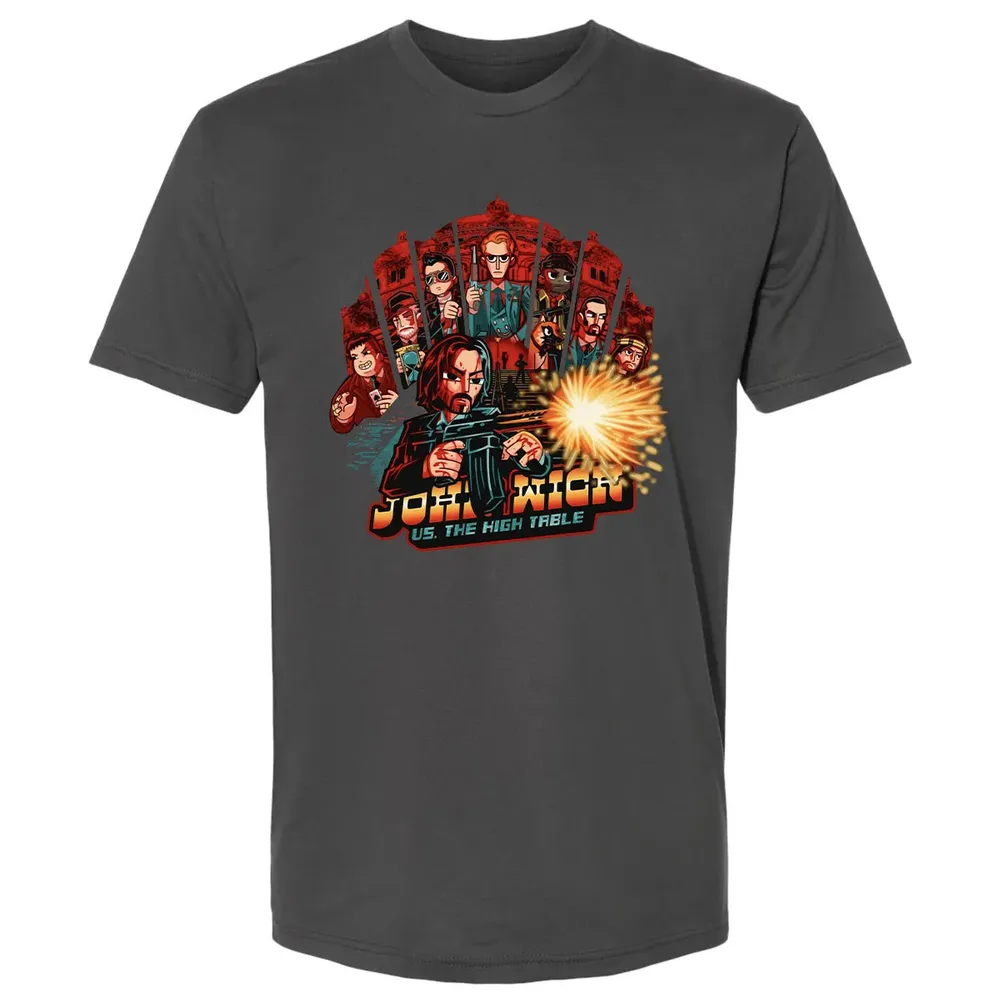 JW vs. High Table Premium Unisex T-shirt - 8