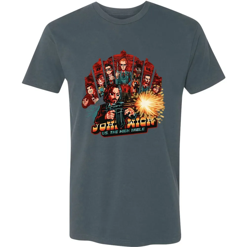 JW vs. High Table Premium Unisex T-shirt - 14