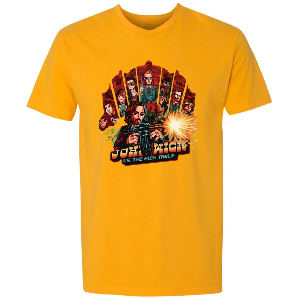 JW vs. High Table Premium Unisex T-shirt - 11