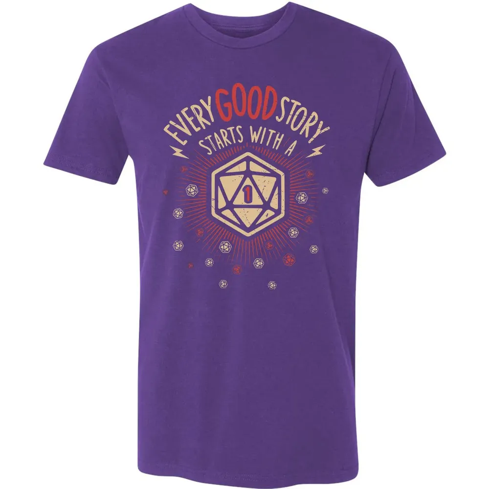 Good Story Starts With A 1 Premium Unisex T-shirt - 7