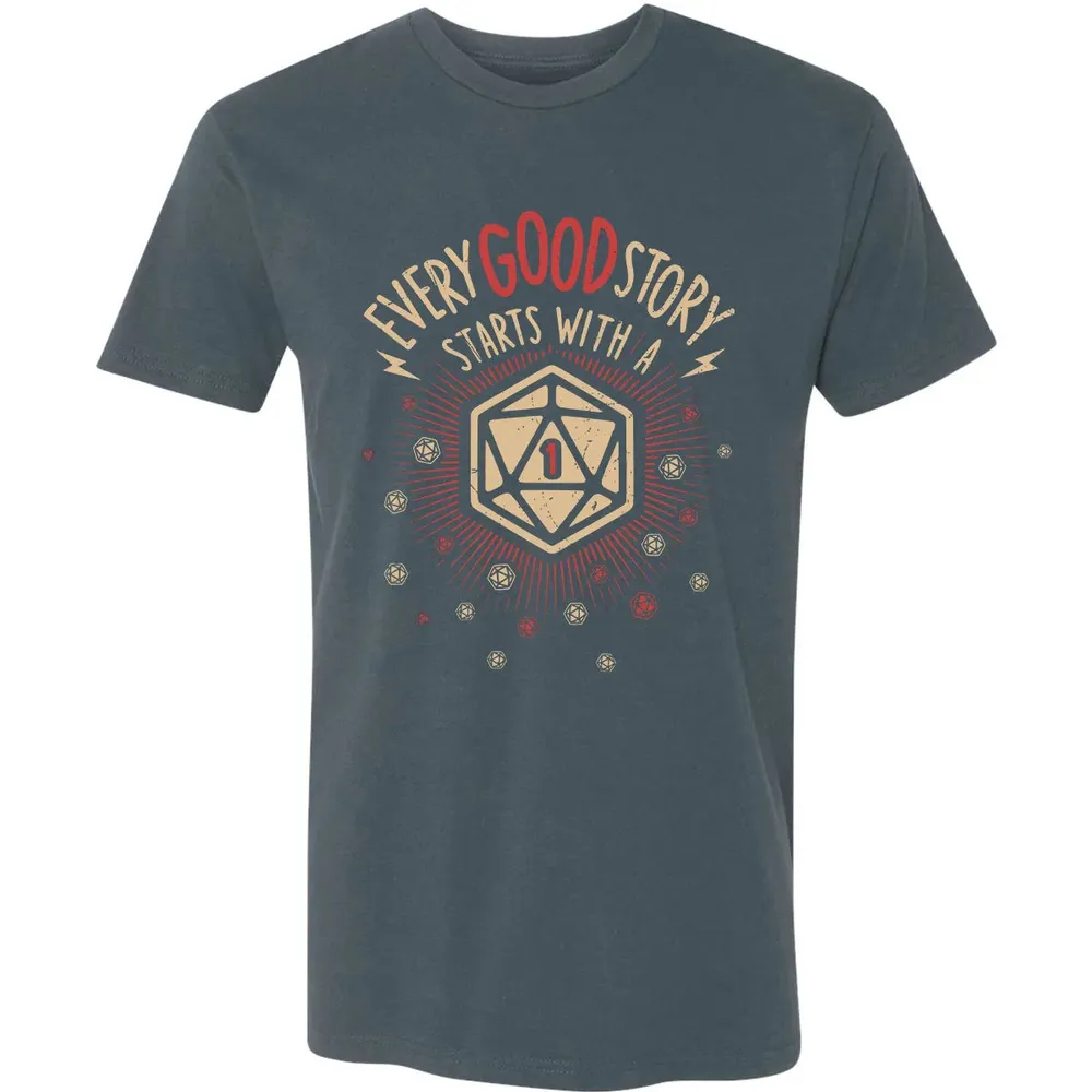Good Story Starts With A 1 Premium Unisex T-shirt - 14