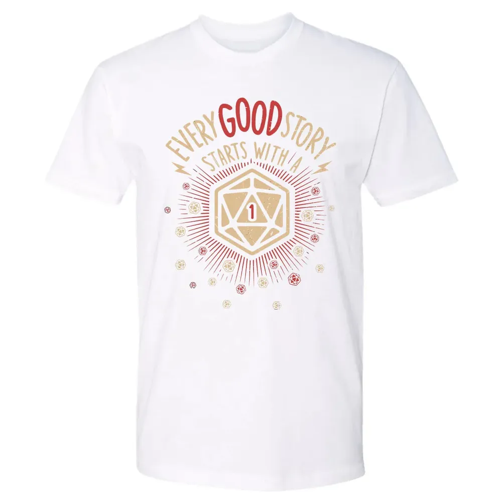 Good Story Starts With A 1 Premium Unisex T-shirt - 4
