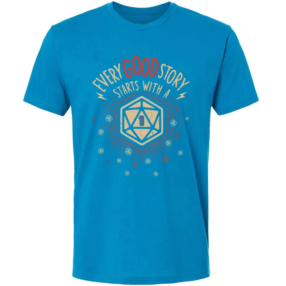 Good Story Starts With A 1 Premium Unisex T-shirt - 15
