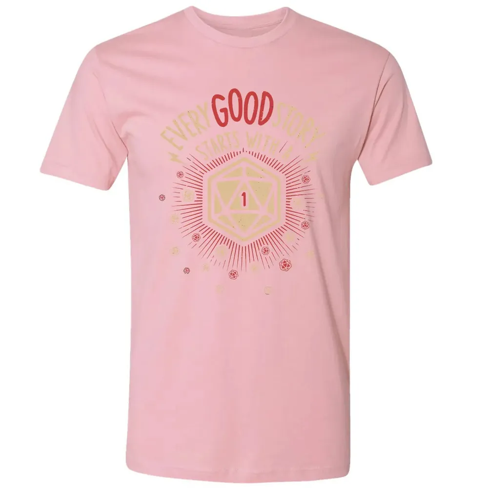 Good Story Starts With A 1 Premium Unisex T-shirt - 3