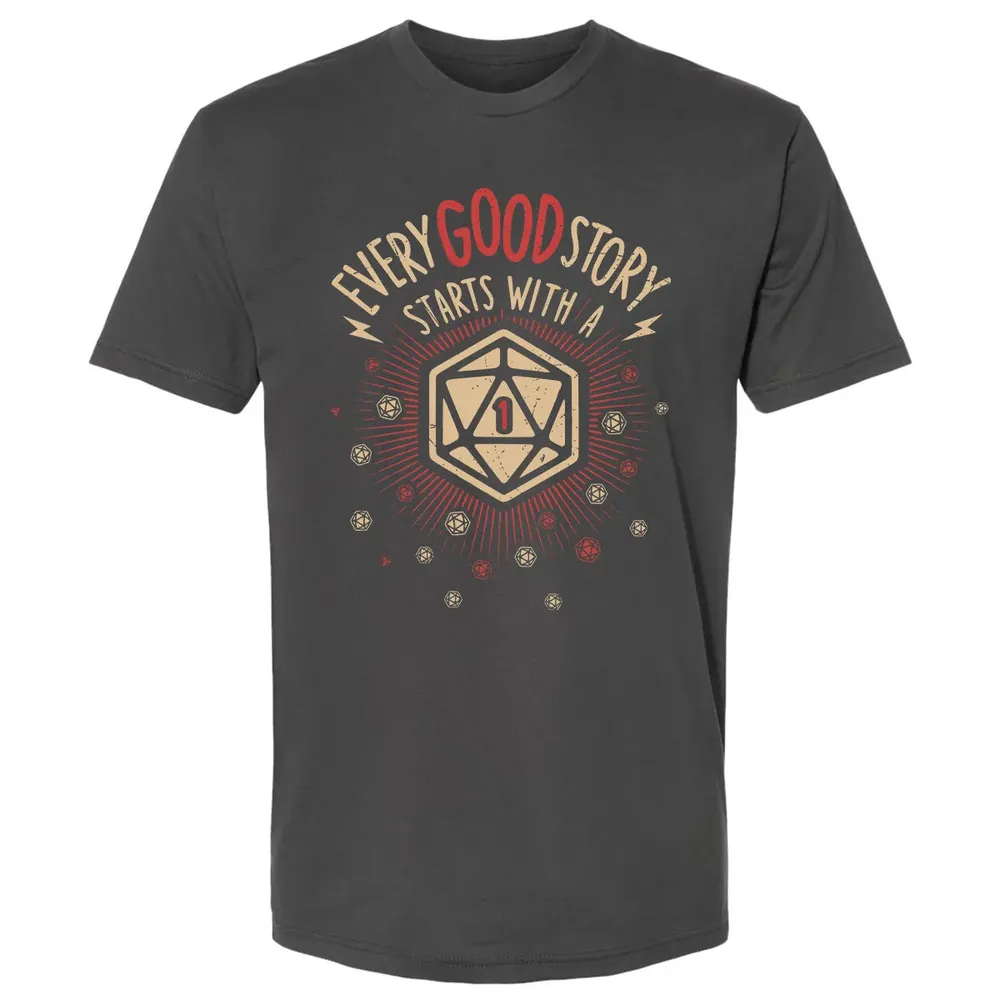 Good Story Starts With A 1 Premium Unisex T-shirt - 8
