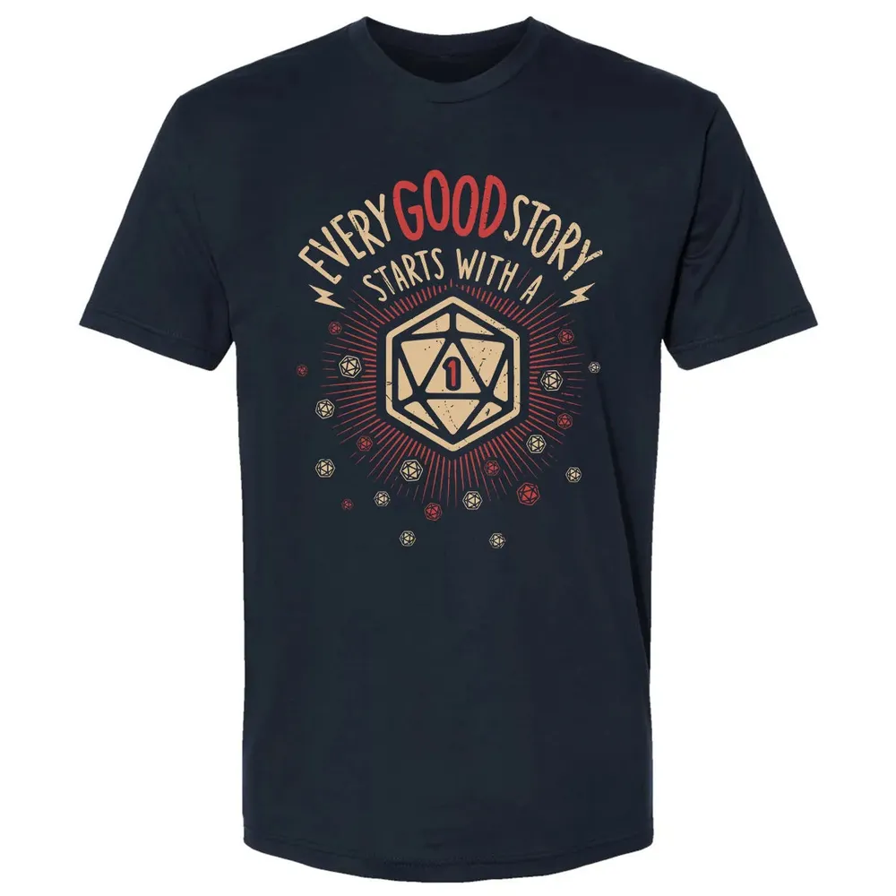 Good Story Starts With A 1 Premium Unisex T-shirt - 2