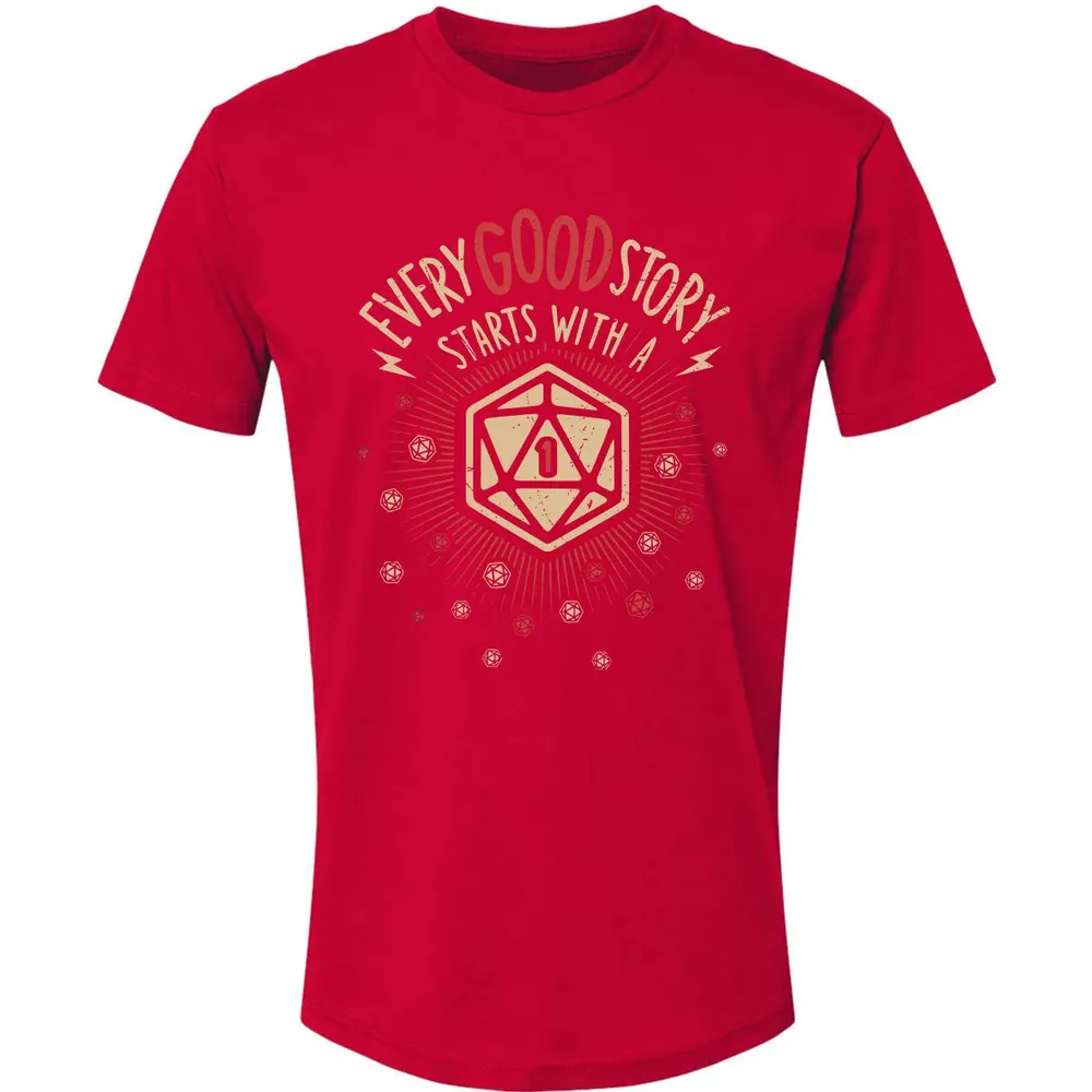 Good Story Starts With A 1 Premium Unisex T-shirt - 6
