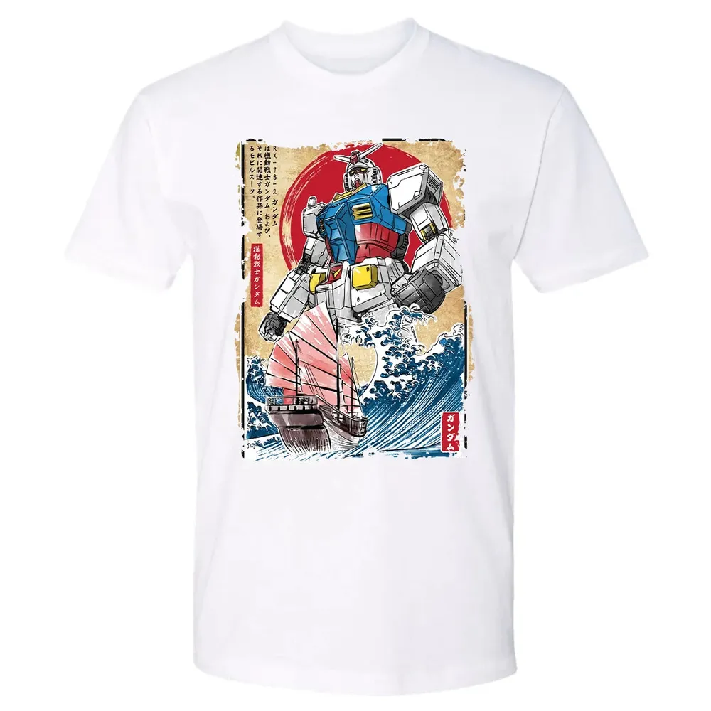 Gundam In Japan Premium Unisex T-shirt - 4