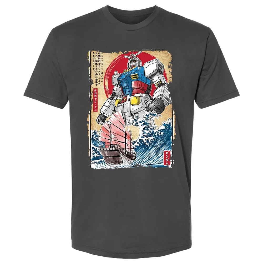 Gundam In Japan Premium Unisex T-shirt - 8