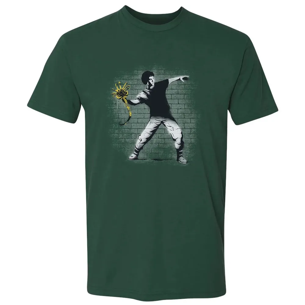 Alien Thrower Premium Unisex T-shirt - 12