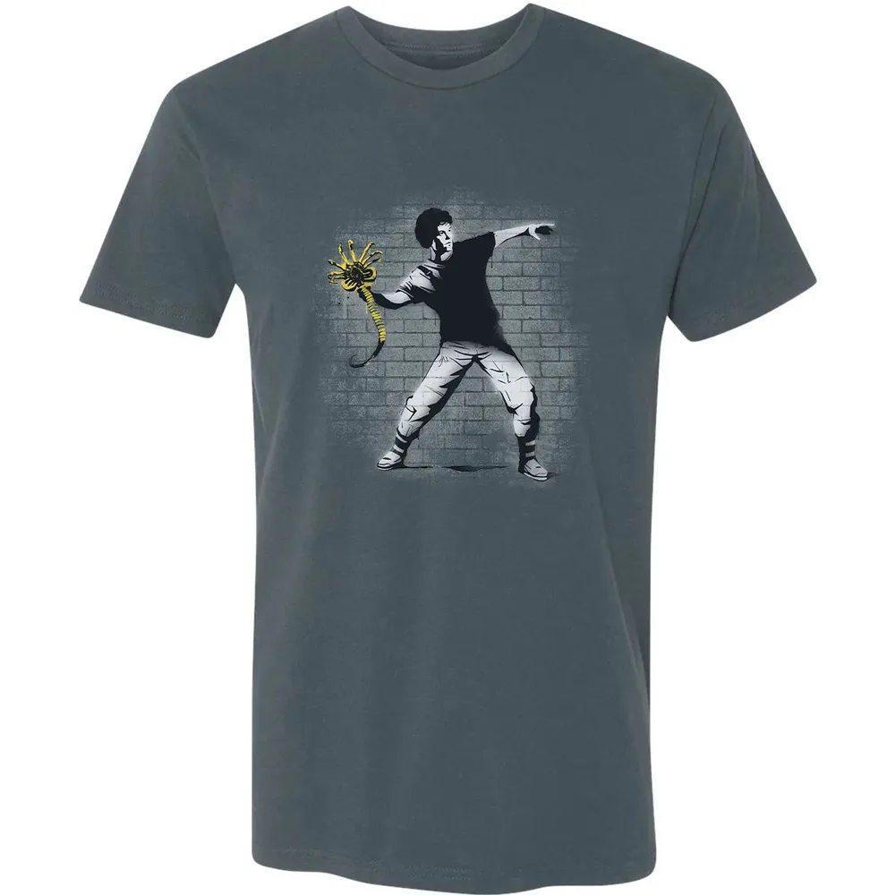 Alien Thrower Premium Unisex T-shirt - 14