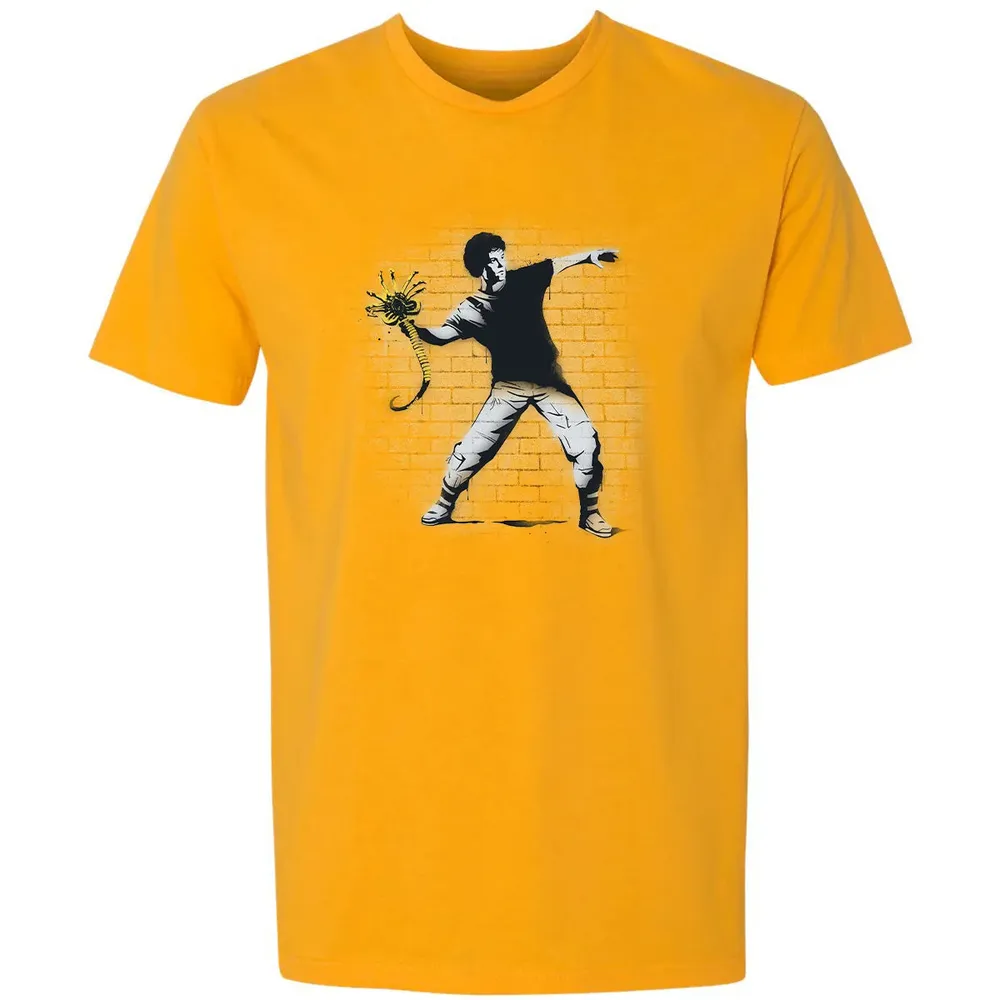 Alien Thrower Premium Unisex T-shirt - 11