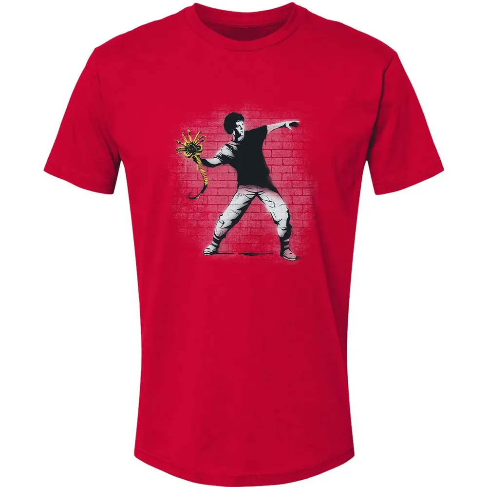 Alien Thrower Premium Unisex T-shirt - 6