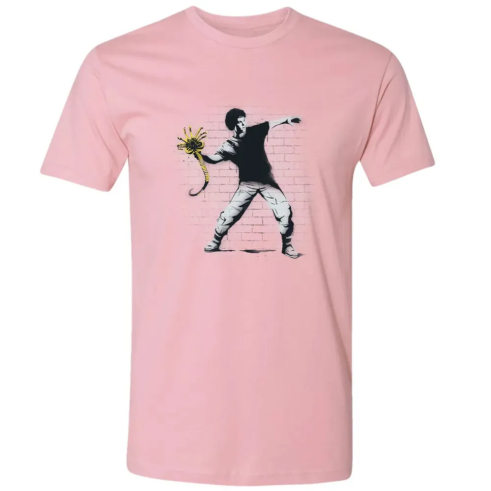 Alien Thrower Premium Unisex T-shirt - 3