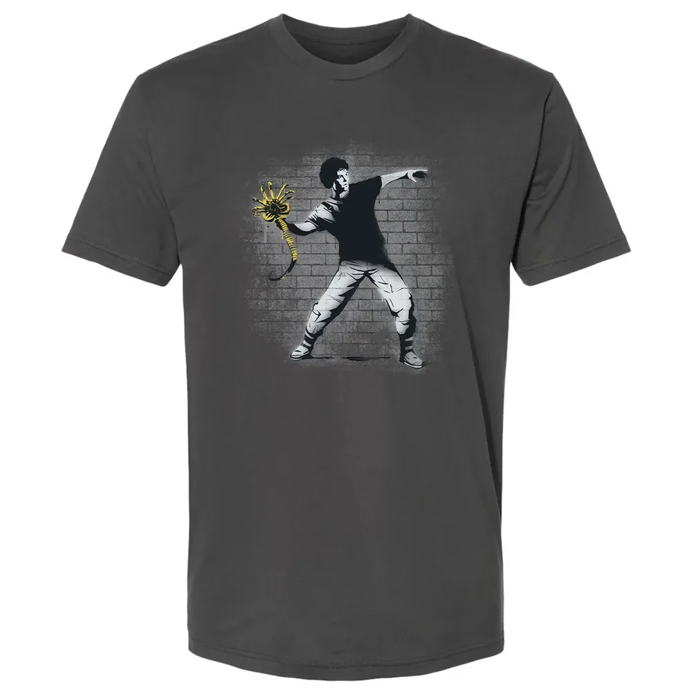 Alien Thrower Premium Unisex T-shirt - 8