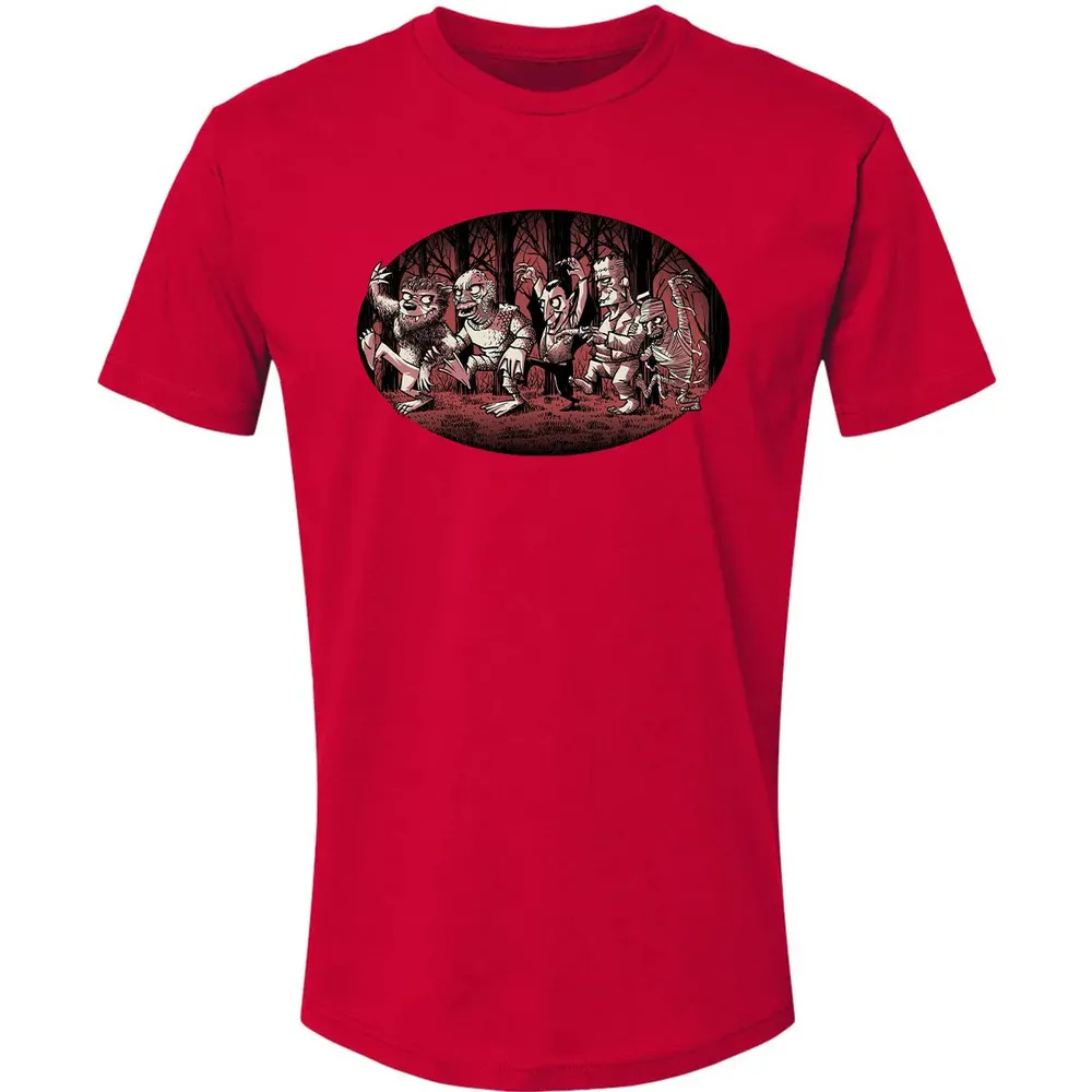 Where The Wild Monsters Are Premium Unisex T-shirt - 6