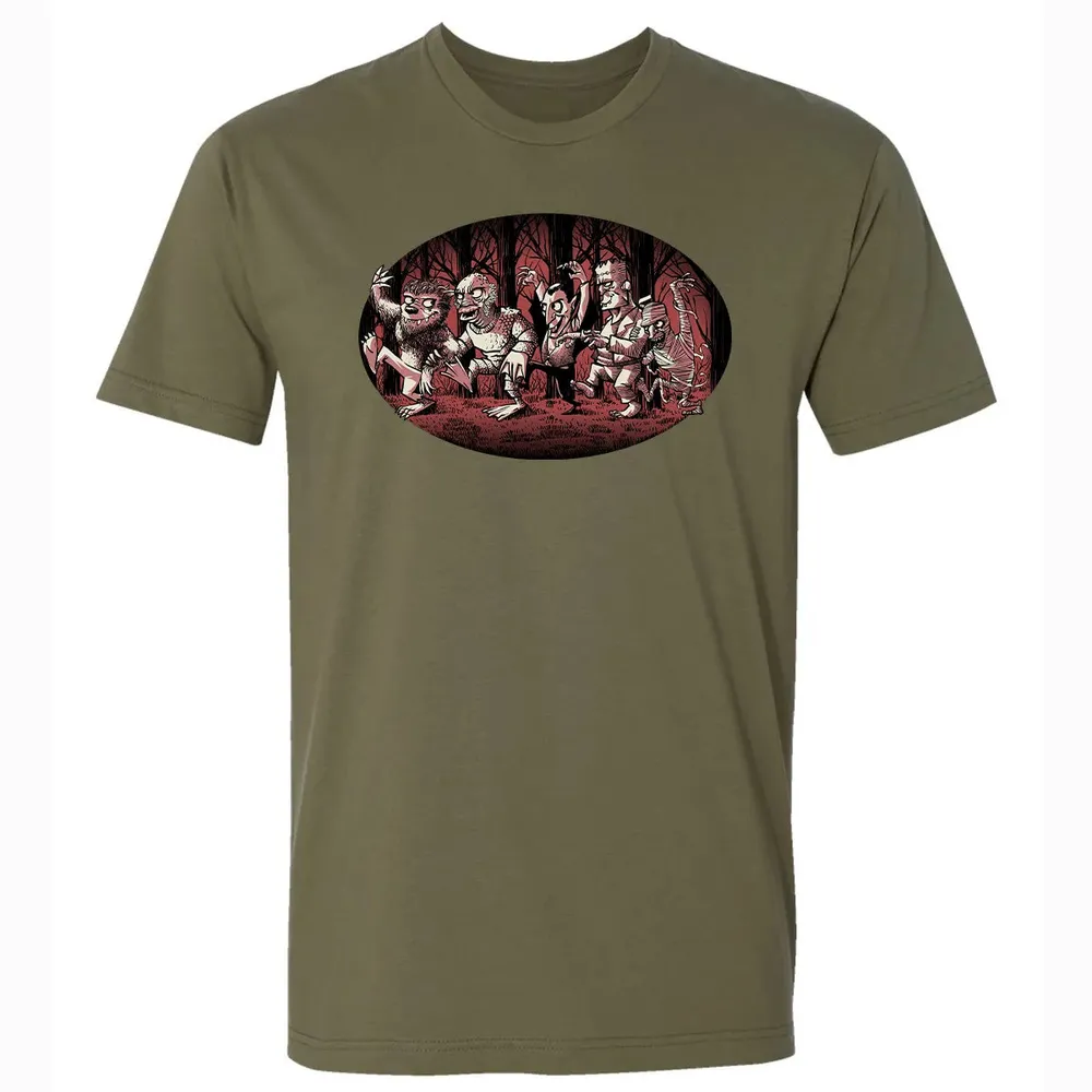 Where The Wild Monsters Are Premium Unisex T-shirt - 5