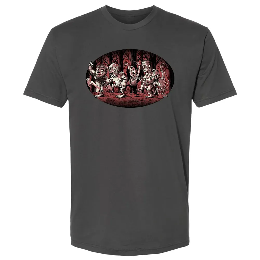 Where The Wild Monsters Are Premium Unisex T-shirt - 8