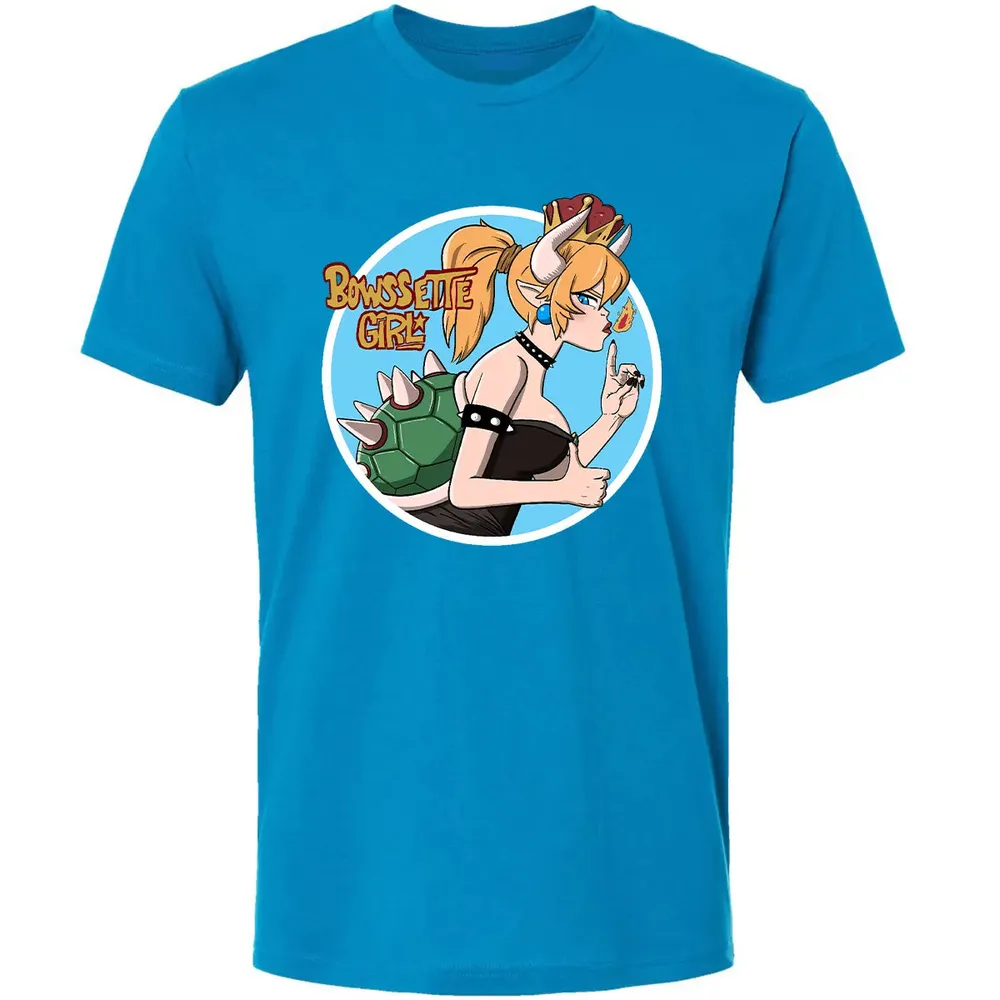 Bowsette Girl Premium Unisex T-shirt - 15