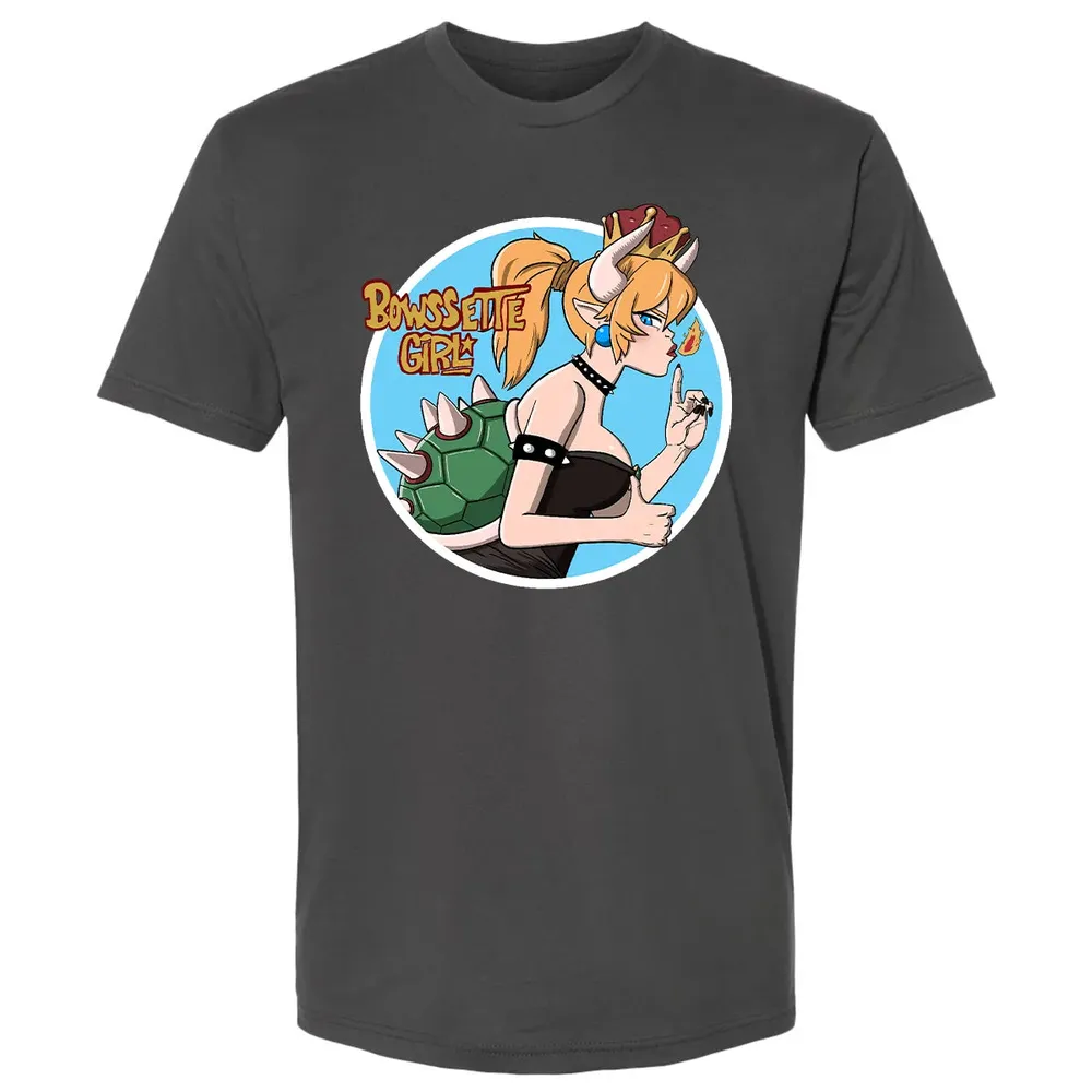 Bowsette Girl Premium Unisex T-shirt - 8