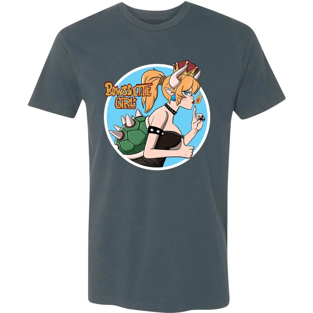 Bowsette Girl Premium Unisex T-shirt - 14