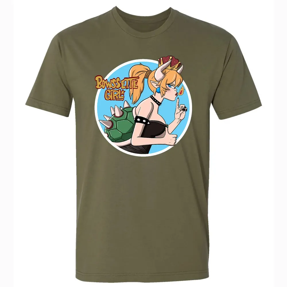Bowsette Girl Premium Unisex T-shirt - 5