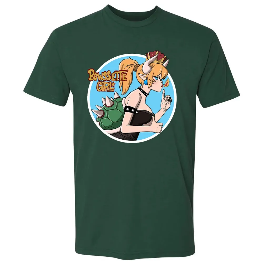 Bowsette Girl Premium Unisex T-shirt - 12