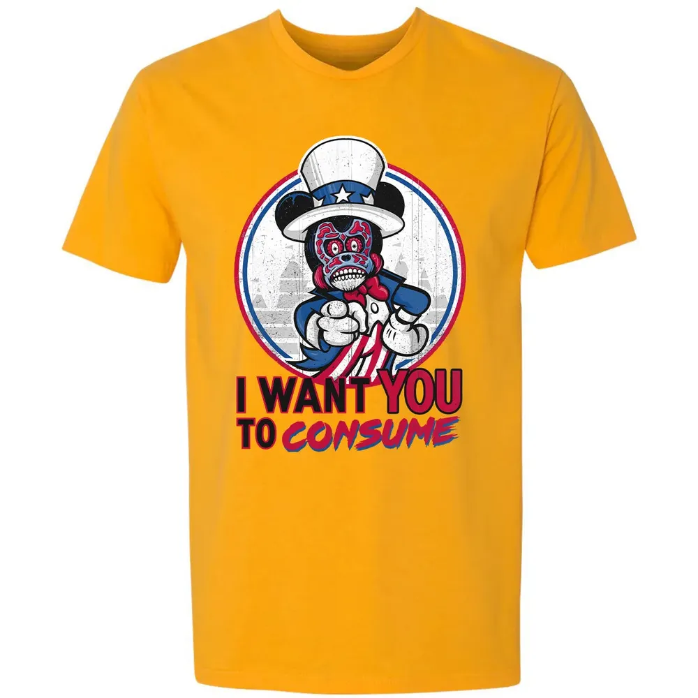 I Want You To Consume Premium Unisex T-shirt - 11