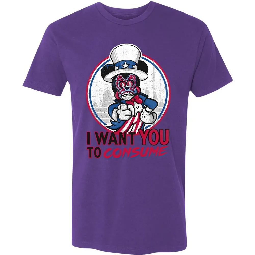 I Want You To Consume Premium Unisex T-shirt - 7