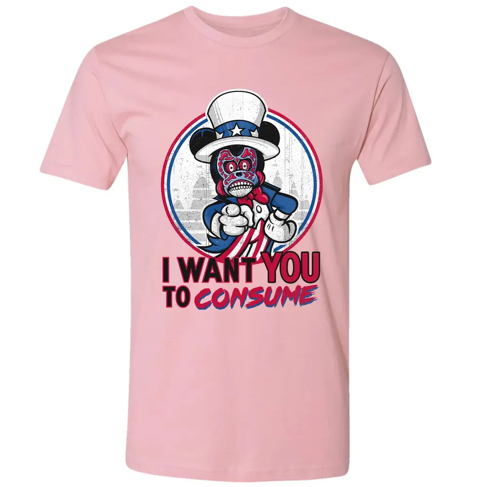 I Want You To Consume Premium Unisex T-shirt - 3