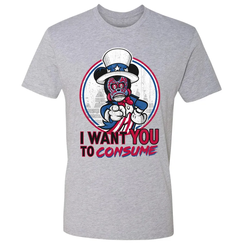 I Want You To Consume Premium Unisex T-shirt - 9