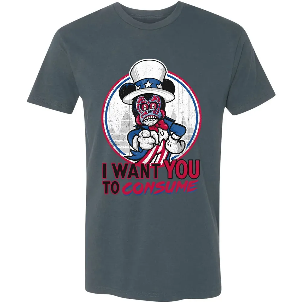 I Want You To Consume Premium Unisex T-shirt - 14
