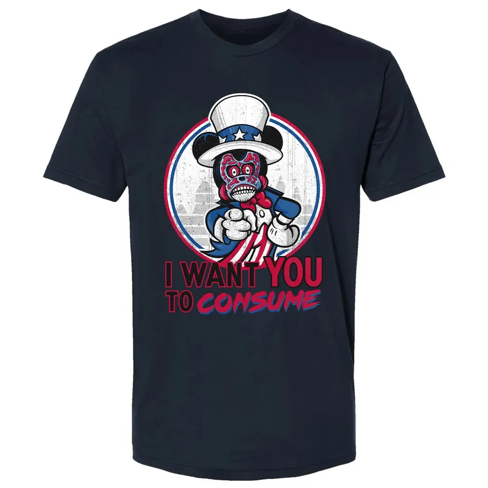 I Want You To Consume Premium Unisex T-shirt - 2
