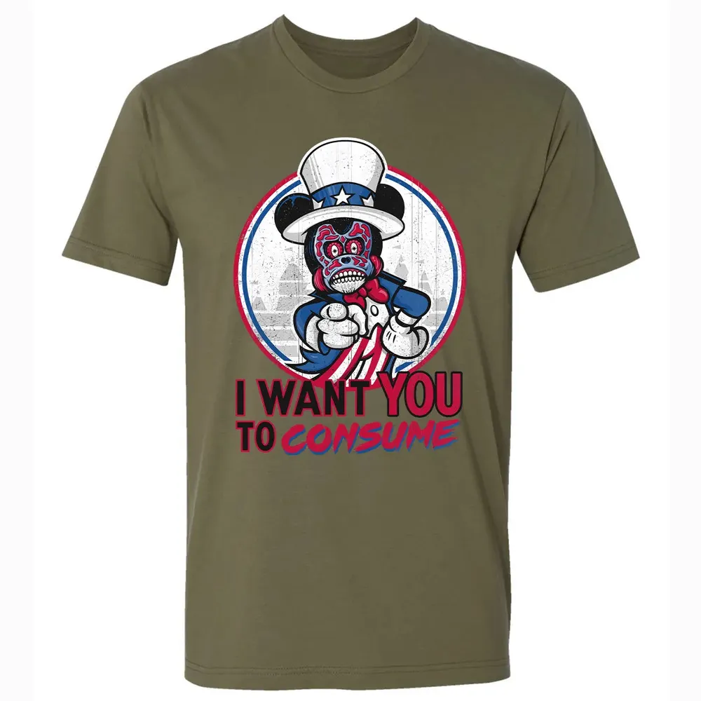 I Want You To Consume Premium Unisex T-shirt - 5