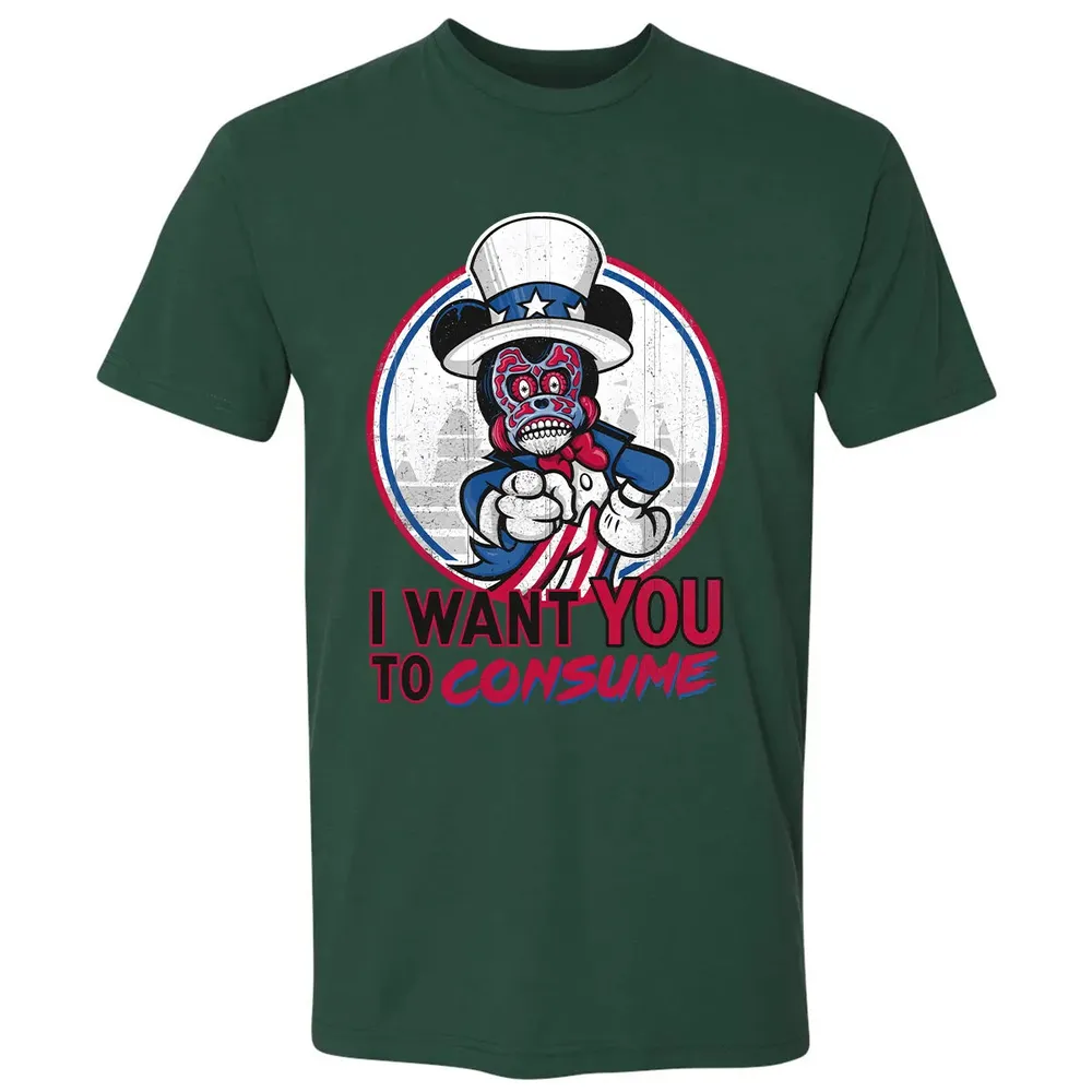 I Want You To Consume Premium Unisex T-shirt - 12